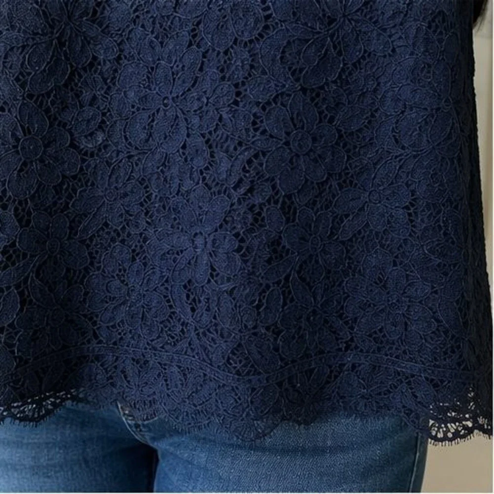 Teal V Neck Top